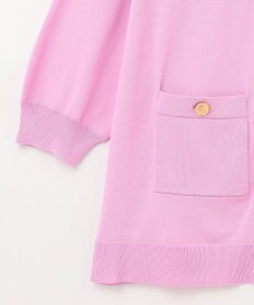 GRACE CONTINENTAL 配色ニットカーディガン