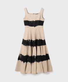 GRACE CONTINENTAL デニム切替サーキュラーワンピース