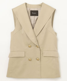 GRACE CONTINENTAL セーラーカラーサテンベスト