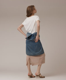 GRACE CONTINENTAL ハートプリント裏毛トップ