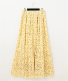 カットワーク刺繍タックスカート / GRACE CONTINENTAL | GRACE