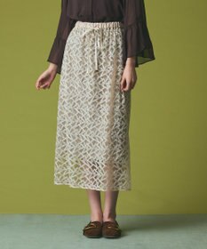 GRACE CONTINENTAL スターembチュールスカート