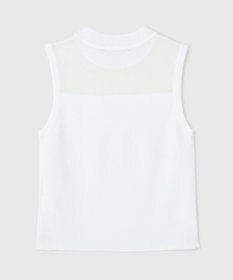 GRACE CONTINENTAL シアーグロスニットトップ