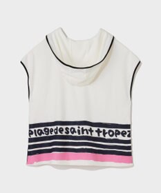 GRACE CONTINENTAL パイルポンチョフーディ