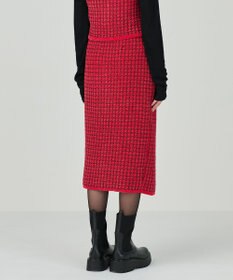 GRACE CONTINENTAL ツイードニットスカート