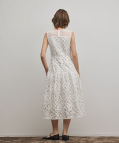 GRACE CONTINENTAL コード刺繍ワンピース