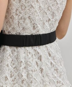 GRACE CONTINENTAL コード刺繍ワンピース