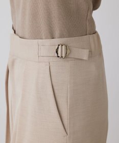 GRACE CONTINENTAL スラブストレッチタックパンツ