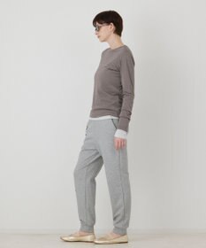 GRACE CONTINENTAL ラメクルーカットトップ