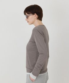 GRACE CONTINENTAL ラメクルーカットトップ