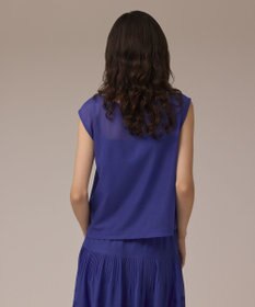 GRACE CONTINENTAL オーガンドレープトップ