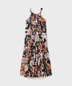 GRACE CONTINENTAL フラワープリントキャミドレス
