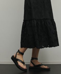 GRACE CONTINENTAL カットワーク刺繍ワンピース