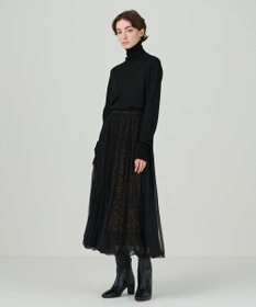 GRACE CONTINENTAL チュールバルーンスカート ブラック