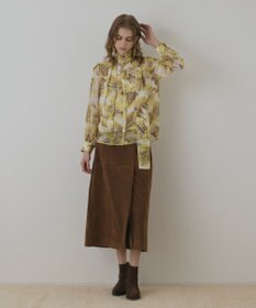 GRACE CONTINENTAL スカ－フタイブラウス
