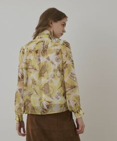 GRACE CONTINENTAL スカ－フタイブラウス