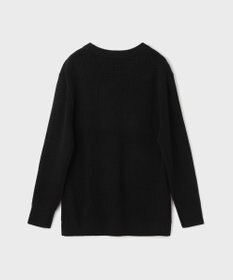 GRACE CONTINENTAL ビジューロゴニットトップ