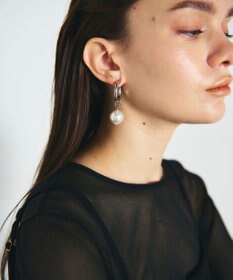 GRACE CONTINENTAL パールリングイヤークリップ