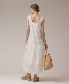 GRACE CONTINENTAL カットワーク刺繍ワンピース