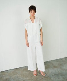 GRACE CONTINENTAL ショートポンチョシャツ