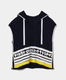 GRACE CONTINENTAL パイルポンチョフーディ