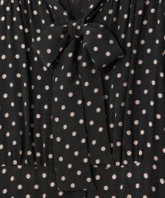 GRACE CONTINENTAL ドットラメジャガードドレス