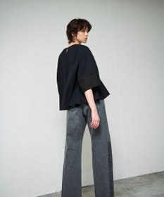 GRACE CONTINENTAL ランタンスリーブトップ