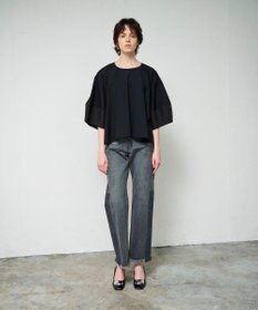 GRACE CONTINENTAL ランタンスリーブトップ