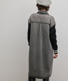 GRACE CONTINENTAL ニットスリーブデニムワンピース