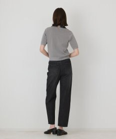 GRACE CONTINENTAL レースカラーラメニットトップ