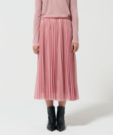 GRACE CONTINENTAL フォイルラインプリーツスカート