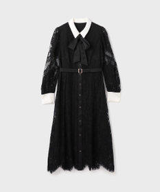 GRACE CONTINENTAL コードレースシャツドレス
