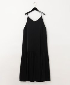 GRACE CONTINENTAL サテンフレアキャミワンピース