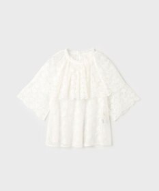 GRACE CONTINENTAL レースケープブラウス