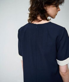 GRACE CONTINENTAL ビジューエンブレムワンピース