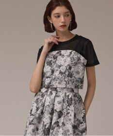 GRACE CONTINENTAL アンティークフラワーベアトップ