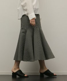 GRACE CONTINENTAL チェックマーメイドスカート