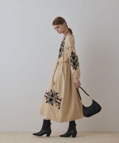 GRACE CONTINENTAL エンブロイダリーカフタンワンピース