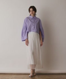 GRACE CONTINENTAL オーガンスパンコールスカート