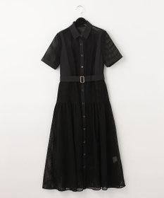 メッシュレース切替ワンピース / GRACE CONTINENTAL | GRACE メッシュレース切替ワンピース / GRACE CONTINENTAL | GRACE