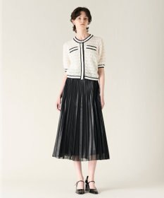 【極美品】24ssグレースコンチネンタル シアーフリルニットカーディガン 36 シアーフリルニットカーディガン / GRACE CONTINENTAL | GRACE