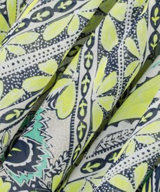 GRACE CONTINENTAL シフォンプリントティアードワンピース