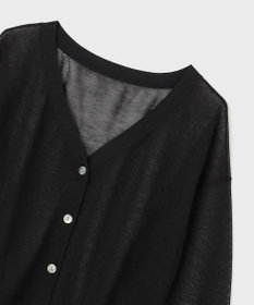 GRACE CONTINENTAL ブライトシアーニットカーディガン