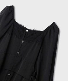 GRACE CONTINENTAL レースコンビカットジャガードワンピース