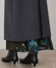 GRACE CONTINENTAL ウールビーバーロングコート