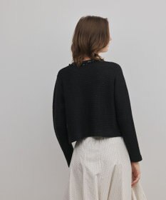 GRACE CONTINENTAL ブレードツイードニットジャケット