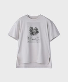 GRACE CONTINENTAL カットフォトTシャツ