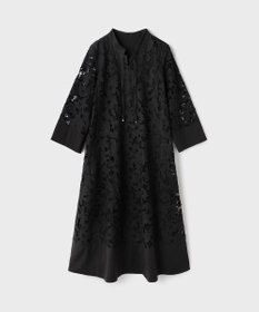 GRACE CONTINENTAL カットワークAラインワンピース