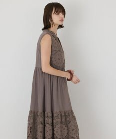 GRACE CONTINENTAL エンブロイダリーワンピース