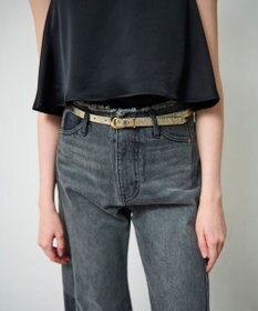 GRACE CONTINENTAL LEFIJE メタリックベルト